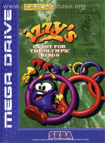 Cover Izzy's Quest for the Olympic Rings for Genesis - Mega Drive